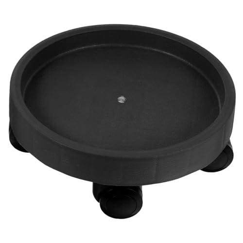 Gogogmee Bewegliche Ablage Versteckte Blumentopf Basis 1pc Grau Roll Pflanzer für und von Gogogmee