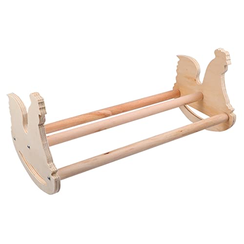 Gogogmee 1Stück Papagei Stehender Rack Hühnerform Hühner Roosting Stand für Vögel und Haustiere Design Sicherer für Haustier Tolles für Hühnerliebhaber von Gogogmee