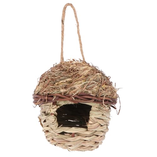 Gogogmee Vogelnest Home Dekorative Szene Natürliche Stroh Vogel Nistkasten Rattan Vögel Unterschlupf für Garten Gogogmee Vogelnest Home Dekorative Szene Natürliche Stroh Vogel Nistkasten Rattan Vögel Unterschlupf für Garten von Gogogmee