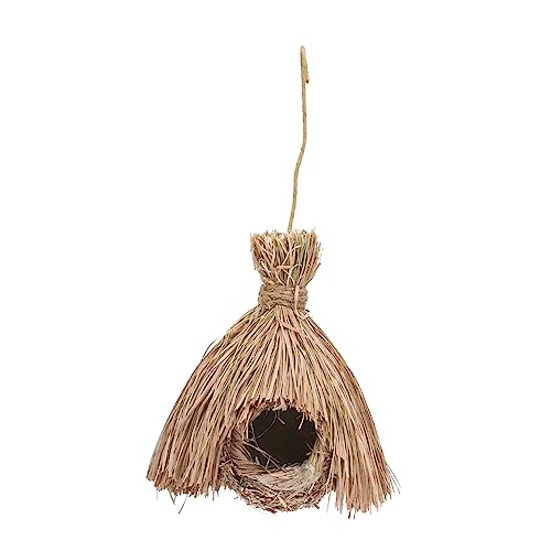 Gogogmee 2 STK Vogelnest naturvibes naturevibes Vogelkäfigdekoration gartendeko vogelversteck käfig Grasvogelhütte tropfenförmiger Vogelschutz tropfenförmiges Vogelhaus hölzern Yellow Gogogmee 2 STK Vogelnest naturvibes naturevibes Vogelkäfigdekoration gartendeko vogelversteck käfig Grasvogelhütte tropfenförmiger Vogelschutz tropfenförmiges Vogelhaus hölzern Yellow von Gogogmee