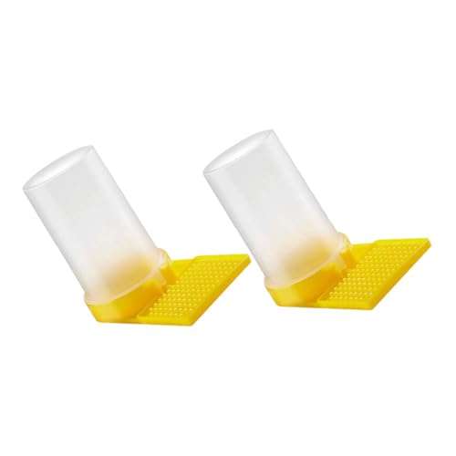 Gogogmee 2 Stück Teiliges Bienen Feeder aus Robustem PP Wasserfestes Beehive Wasserspender Tool für Einfache Fütterung ohne Öffnen Bienenstocks Langlebig und Energiesparend für Imker Gogogmee 2 Stück Teiliges Bienen Feeder aus Robustem PP Wasserfestes Beehive Wasserspender Tool für Einfache Fütterung ohne Öffnen Bienenstocks Langlebig und Energiesparend für Imker von Gogogmee