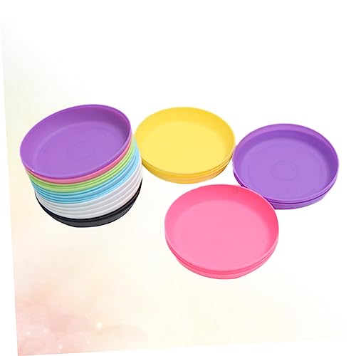 Gogogmee 20Stücke Sukkulente Blumentopf Untertasse Runde Plastikschalen für Garten Balkon Durchmesser Farblich Gemischt für Pflanzentöpfe und Pflanzenpflege Gogogmee 20Stücke Sukkulente Blumentopf Untertasse Runde Plastikschalen für Garten Balkon Durchmesser Farblich Gemischt für Pflanzentöpfe und Pflanzenpflege von Gogogmee