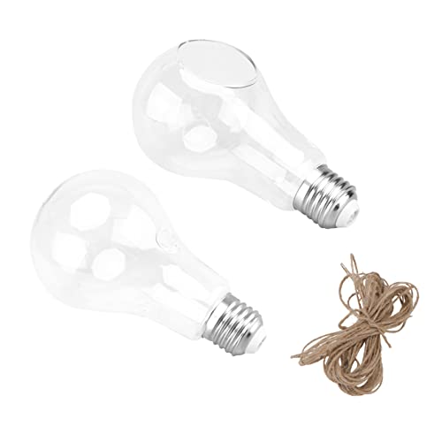 Gogogmee 2stücke Glasvase Mit Glühbirnenform Hängevase Für Blumenarrangement Hydroponische Vase Für Wohndekoration Und Schreibtischgebrauch Gogogmee 2stücke Glasvase Mit Glühbirnenform Hängevase Für Blumenarrangement Hydroponische Vase Für Wohndekoration Und Schreibtischgebrauch von Gogogmee