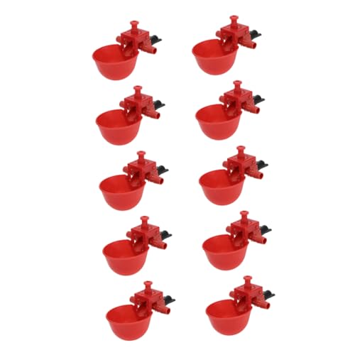 Gogogmee 30Stücke Automatische Geflügeltränken Einstellbare Wassermenge Hochwertige Kunststoffschalen für Hühner Tauben und Enten Einfache und Nachfüllung Gogogmee 30Stücke Automatische Geflügeltränken Einstellbare Wassermenge Hochwertige Kunststoffschalen für Hühner Tauben und Enten Einfache und Nachfüllung von Gogogmee