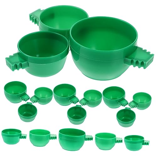 Gogogmee 36stücke Vogel Wasserspender Und Futterspender Teiliges Für Wellensittiche Nymphensittiche Papageien Multifunktionale Futter Und Wasserschalen Für Vogelkäfige Stabil Und Gogogmee 36stücke Vogel Wasserspender Und Futterspender Teiliges Für Wellensittiche Nymphensittiche Papageien Multifunktionale Futter Und Wasserschalen Für Vogelkäfige Stabil Und von Gogogmee