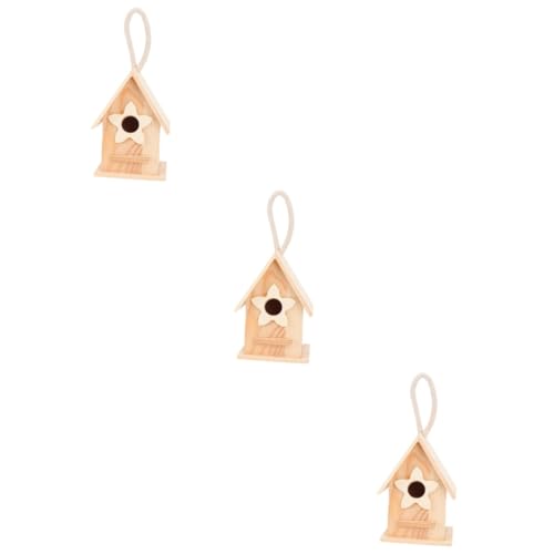 Gogogmee 3St Vogelnest aus Holz holzdeko gartendekoration Vogelhaus mit Blumendekoration Futterstelle für Gartenvögel Garten Vogelhaus außerhalb von Vogelhäuschen vogelhaus selber Machen Gogogmee 3St Vogelnest aus Holz holzdeko gartendekoration Vogelhaus mit Blumendekoration Futterstelle für Gartenvögel Garten Vogelhaus außerhalb von Vogelhäuschen vogelhaus selber Machen von Gogogmee