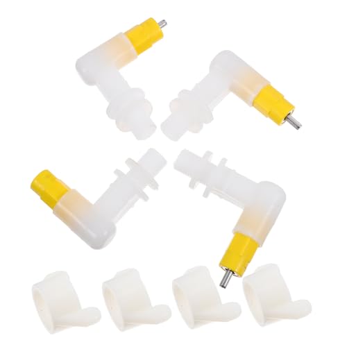 Gogogmee 4 Stück Automatischer Geflügel Wassernippel Einfache Installation Konstanter Wasserfluss Geeignet für Junge Hühner Wachteln und Kaninchen Nachhaltiger Trinker für Kleinvögel und Gogogmee 4 Stück Automatischer Geflügel Wassernippel Einfache Installation Konstanter Wasserfluss Geeignet für Junge Hühner Wachteln und Kaninchen Nachhaltiger Trinker für Kleinvögel und von Gogogmee