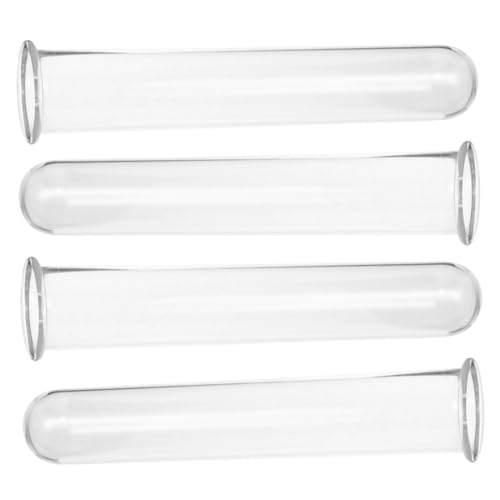 Gogogmee 4stücke Hydroponische Vase Aus Glas Für Pflanzenvermehrung Dekorative Reagenzgläser Mit Halter Pflegeleichte Terrarienzubehör Für Stilvolle Wanddeko von Gogogmee