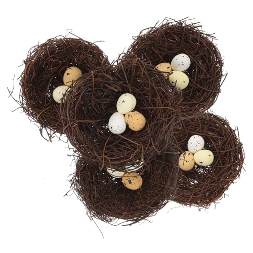 Gogogmee 5St Simuliertes Vogelnest Vogelei-Ornament Vogelhaus Nest Kleine Vogelnestdekoration Vögel Simulation Vogelnest gartendeko Gewebtes Vogelnest künstlicher Nestschmuck Harz Gogogmee 5St Simuliertes Vogelnest Vogelei-Ornament Vogelhaus Nest Kleine Vogelnestdekoration Vögel Simulation Vogelnest gartendeko Gewebtes Vogelnest künstlicher Nestschmuck Harz von Gogogmee