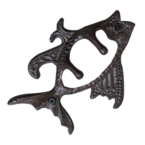 Gogogmee Angelhaken Aus Gusseisen Im Landhausstil An Der Wand Montierter Kleiderhakenhalter Rustikaler Metallhaken Für Garten Und Terrasse Multifunktionaler Schlüssel Und Hutaufhänger Gogogmee Angelhaken Aus Gusseisen Im Landhausstil An Der Wand Montierter Kleiderhakenhalter Rustikaler Metallhaken Für Garten Und Terrasse Multifunktionaler Schlüssel Und Hutaufhänger von Gogogmee