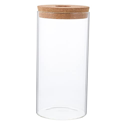 Gogogmee Aquarium Terrarienanzeige Blumenvasen für Tafelaufsätze Tischbehälter Moos Mittelstück Zierbehälter Töpfe für Pflanzen Desktop-Sukkulentenflasche Micro-Landschafts-DIY-Flasche Glas von Gogogmee