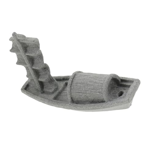 Gogogmee Aquarium-landschaftsornament Miniatur-bootsmodell Für Aquarien Simulation Eines Segelboots Dekoratives Element Für Heim Oder Garten Aus Erstklassigen Materialien Gefertigt von Gogogmee