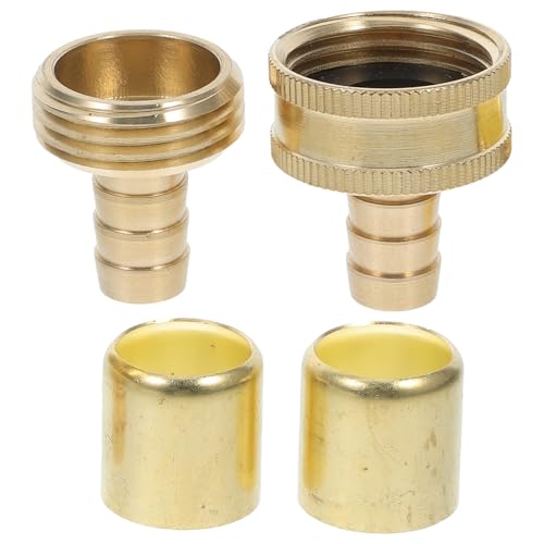 Gogogmee Gartenschlauch Schnellverbinder Messing Schnellanschluss mit Dichtungsringen für Effiziente Bewässerung Installieren Lecksicher Langlebig und Benutzerfreundlich Gogogmee Gartenschlauch Schnellverbinder Messing Schnellanschluss mit Dichtungsringen für Effiziente Bewässerung Installieren Lecksicher Langlebig und Benutzerfreundlich von Gogogmee