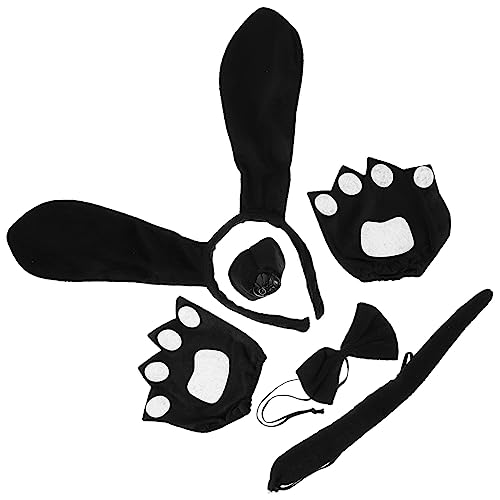 Gogogmee Hundekostüm Teilig mit Flexiblem Stirnband Schweif Nasenmaske und Handschuhen Bequemes Stoffmaterial für Fasching Geburtstag und Verkleidungspartys Gogogmee Hundekostüm Teilig mit Flexiblem Stirnband Schweif Nasenmaske und Handschuhen Bequemes Stoffmaterial für Fasching Geburtstag und Verkleidungspartys von Gogogmee