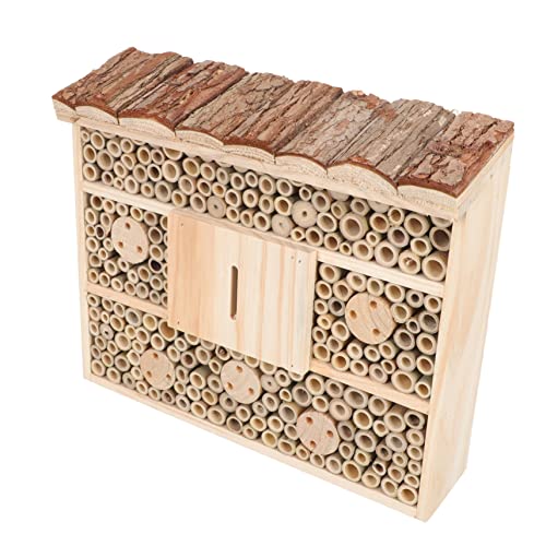 Gogogmee Praktische Gartenhaus-Dekoration Bienenschutzhütte Für Holz Sicherer Nistplatz von Gogogmee