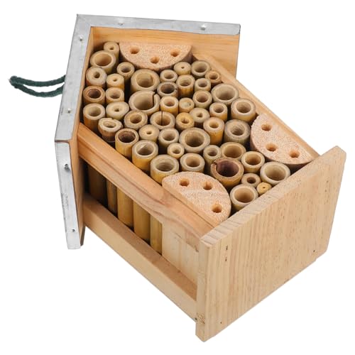 Gogogmee Insektenhotel Lebensraum Marienkäfer Schmetterling Holz Garten Outdoor Hängend Gogogmee Insektenhotel Lebensraum Marienkäfer Schmetterling Holz Garten Outdoor Hängend von Gogogmee