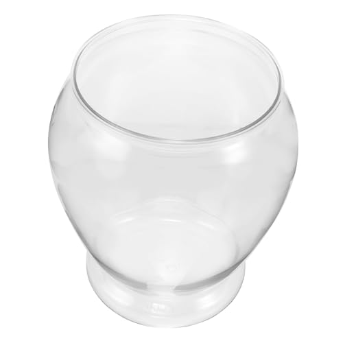 Gogogmee Transparenter Fischbowl Tischfischtank Klare Goldfisch und Betta Aquarium für Schreibtischdekoration und Pflanzen Micro Landschafts Vase für Zuhause und Büro Gogogmee Transparenter Fischbowl Tischfischtank Klare Goldfisch und Betta Aquarium für Schreibtischdekoration und Pflanzen Micro Landschafts Vase für Zuhause und Büro von Gogogmee
