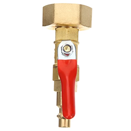 Gogogmee Winterfester Adapter für Gartenschläuche Messing Innengewinde für Rvs Boote und Wohnmobile Frostsicherer Wasserauslass mit Kugelhahn Gogogmee Winterfester Adapter für Gartenschläuche Messing Innengewinde für Rvs Boote und Wohnmobile Frostsicherer Wasserauslass mit Kugelhahn von Gogogmee