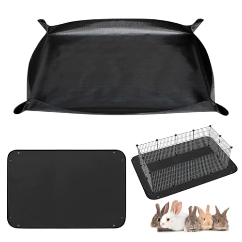 Gohytal Wasserdichte Haustier Laufgittermatte, 150 x 100 cm Wasserdichte PIPI Unterlage, Meerschweinchen Fußmatten, Wiederverwendbare Pipipads Kleintiermatten für Kaninchen, Hamster, Welpen, Frettchen Gohytal Wasserdichte Haustier Laufgittermatte, 150 x 100 cm Wasserdichte PIPI Unterlage, Meerschweinchen Fußmatten, Wiederverwendbare Pipipads Kleintiermatten für Kaninchen, Hamster, Welpen, Frettchen von Gohytal