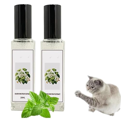 Gokame Herbal Cat Joy,Katzenminze Spray für Katzen 2 Stück,Herbal Cat Joy Spray, Katzentrainingsspray mit Katzenminze, Transparentes Verhaltensspray für Katzen & Kätzchen Gokame Herbal Cat Joy,Katzenminze Spray für Katzen 2 Stück,Herbal Cat Joy Spray, Katzentrainingsspray mit Katzenminze, Transparentes Verhaltensspray für Katzen & Kätzchen von Gokame