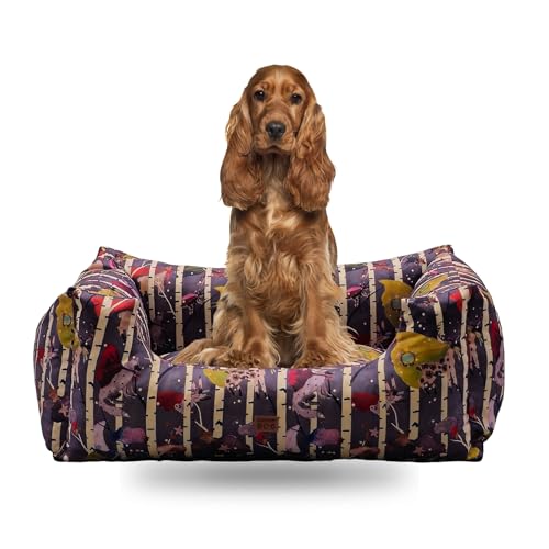 Golden Dog Hundebett Hundekorb Waschbarer Hundekorb Flauschige Hundematratze mit erhöhtem Rand Weiches Sofa für Hund, Katze Golden Dog Hundebett Hundekorb Waschbarer Hundekorb Flauschige Hundematratze mit erhöhtem Rand Weiches Sofa für Hund, Katze von Golden Dog