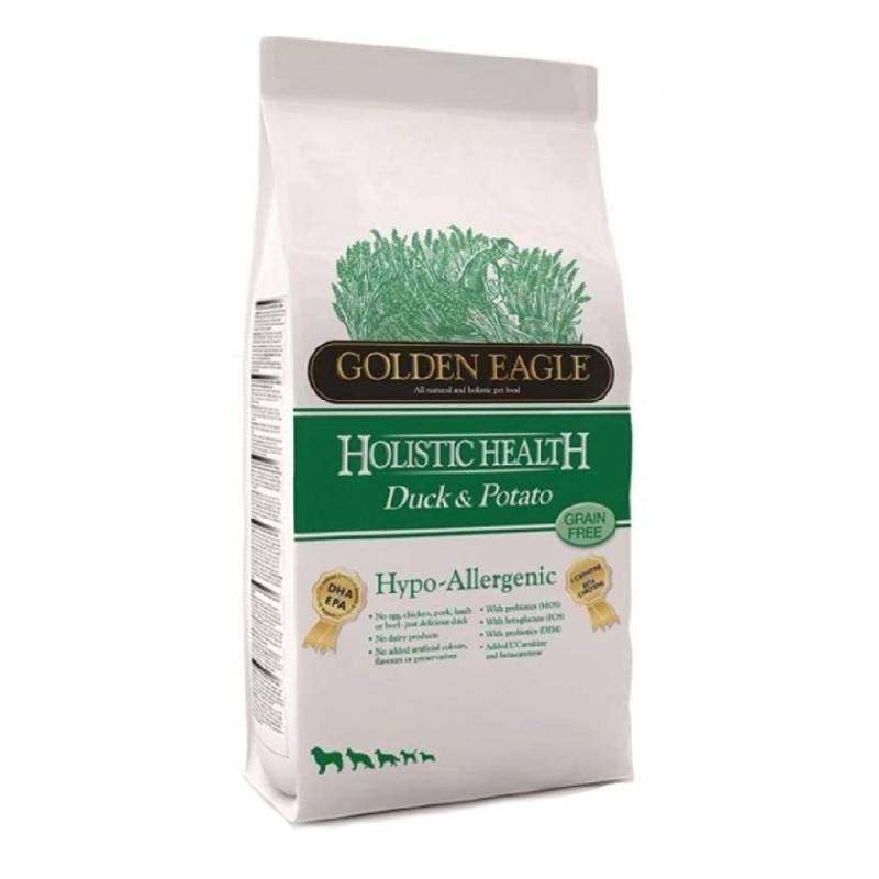 Golden Eagle Hypoallergen Ente und Kartoffel 26/12 Getreidefrei - Sparpaket: 2 x 10 kg Golden Eagle Hypoallergen Ente und Kartoffel 26/12 Getreidefrei - Sparpaket: 2 x 10 kg von Golden Eagle