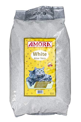 Amora Katzenstreu White Compact Aloe Vera 15 l Amora Katzenstreu White Compact Aloe Vera 15 l von Golden Grey