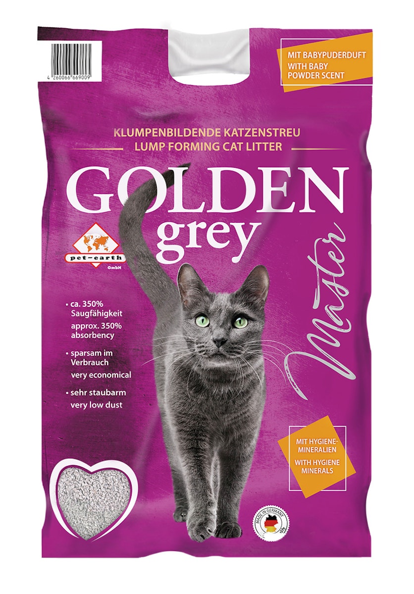 GOLDEN grey MASTER Katzenstreu von Golden Grey