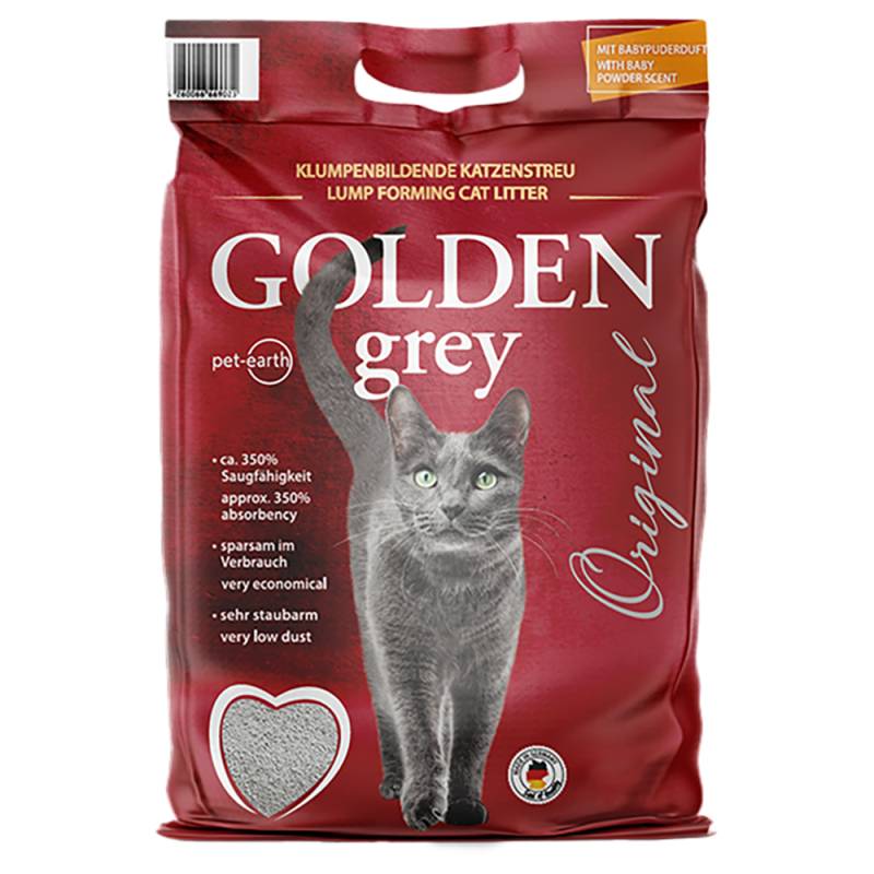 Golden Grey Katzenstreu - 14 kg von Golden