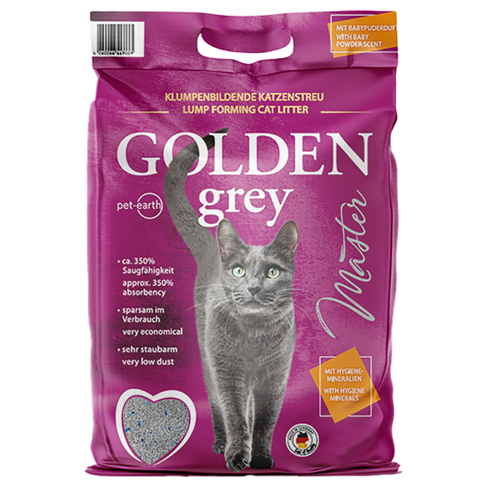 Golden Grey Master Katzenstreu - 14 kg von Golden