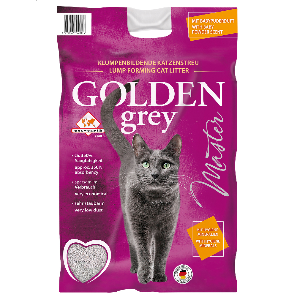 Golden Grey Master Katzenstreu - 14 kg von Golden