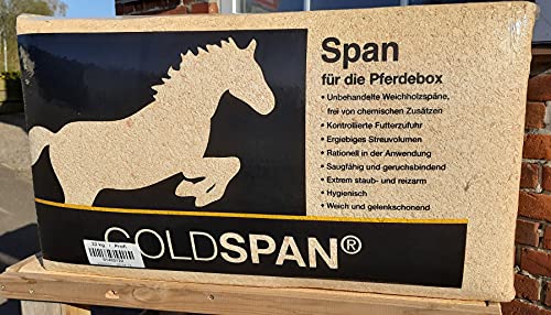 Goldspan 22 kg Sägespäne fein Späne von Goldspan