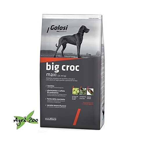 GOLOSI Dog Big Croc Maxi 12 Kilogramm Kroketten für große Hunde von Golosi