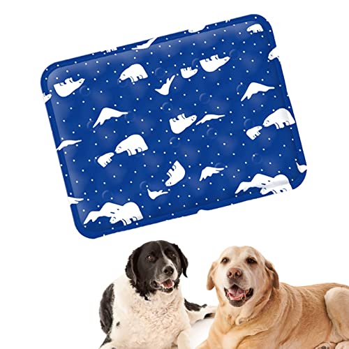 Gonetre Hundekühlmatte, Kühle Matte für Hunde und Katzen, Haustierkühlmatte für Katzen, Weiche (M Größe (für den Handgelenksumfang 15-17,5) von Gonetre