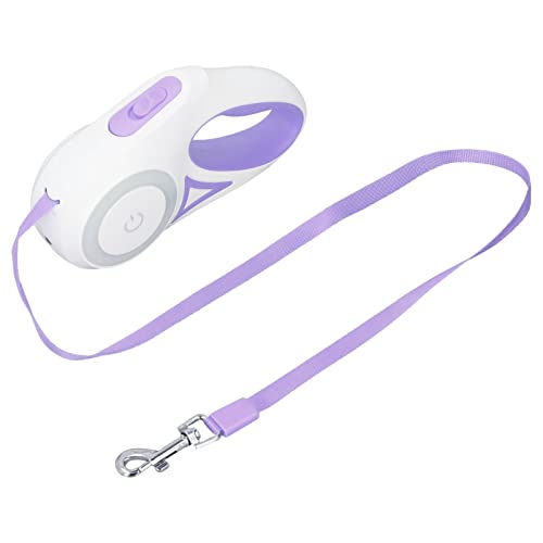 Gonetre Hundeleine, Einziehbare LED-Licht, Einhändige Haustierleine, Einziehbare Hundeleine (Stil 2) von Gonetre