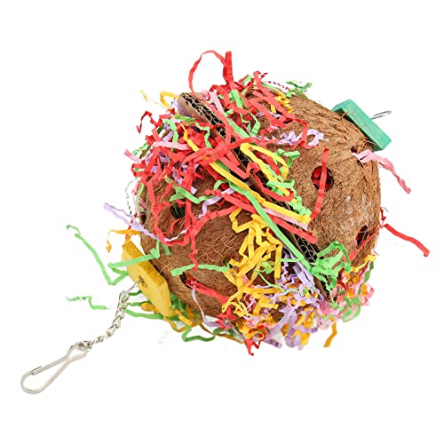 Gonetre Kokosnussschale Vogel Futter Spielzeug Kauen Crusher Spielzeug Futter Crush Spielzeug Kokosnussschale Vogel Spielzeug Gonetre Kokosnussschale Vogel Futter Spielzeug Kauen Crusher Spielzeug Futter Crush Spielzeug Kokosnussschale Vogel Spielzeug von Gonetre