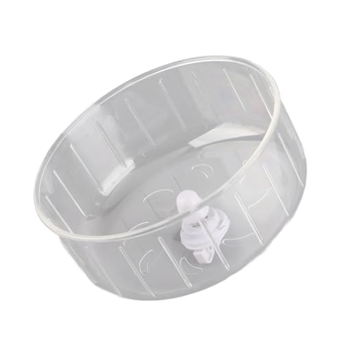 Hamster Laufrad Spielzeug Hamsterrad 6,7 Zoll Leise Transparent Hamster Laufrad Spielzeug für kleine Haustiere von Gonetre