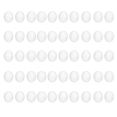 Künstliche Eier, solide Taubeneier, Tauben, künstliche Schlüpfeier, 50 Stück, künstliche Eier, Kunststoff, solide Simulationseier Taubenzucht, Schlüpfen Künstliche Eier, solide Taubeneier, Tauben, künstliche Schlüpfeier, 50 Stück, künstliche Eier, Kunststoff, solide Simulationseier Taubenzucht, Schlüpfen von Gonetre