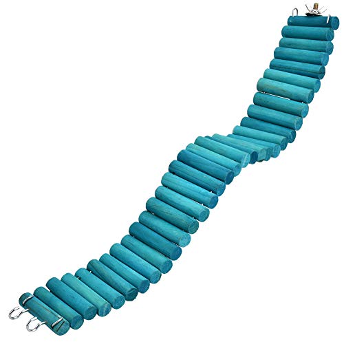 Leiter Vögel 18 × 7 × 10 6 * 50 cm Haustier Hamster Klettern Weiche Leiter Suspension Bridge Vögel Spielzeug Leiter Vögel 18 × 7 × 10 6 * 50 cm Haustier Hamster Klettern Weiche Leiter Suspension Bridge Vögel Spielzeug von Gonetre