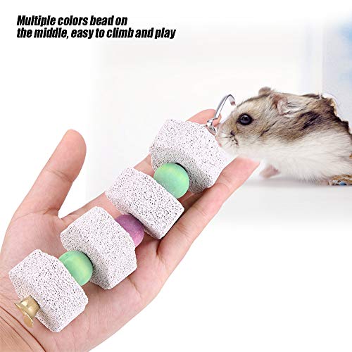 Papageienzähne Schleifstein Hängen Kaut Spielzeug Mineral Safe Gesunde Langlebige für Vögel Chinchillas Hamster Hellgrau 21 cm 59g Papageienzähne Schleifstein Hängen Kaut Spielzeug Mineral Safe Gesunde Langlebige für Vögel Chinchillas Hamster Hellgrau 21 cm 59g von Gonetre