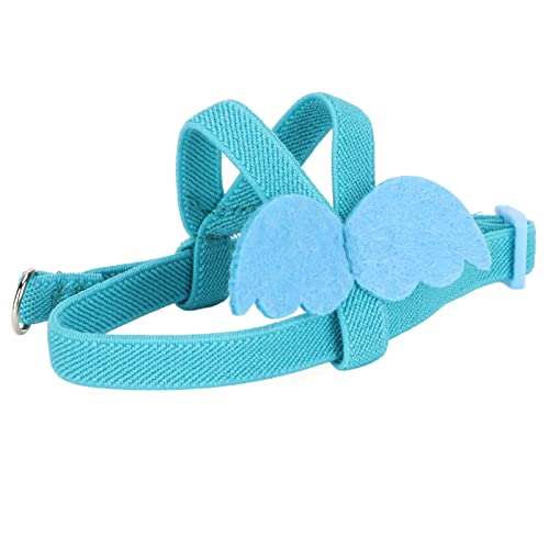 Vogel-Trainingsseil, elastisch, einfach zu tragen, leicht, tragbar, mit niedlichem Design, Blau von Gonetre