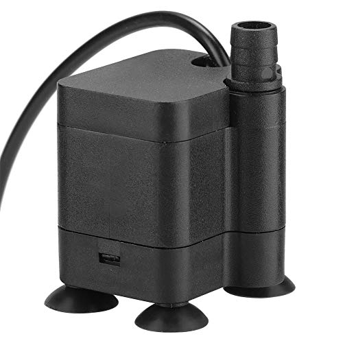 Wer Wasserpumpe, 5 V, 7 × 7 × 4, 1 Stück, USB-Mikro-Tauchpumpe, leise Pumpe für Aquarien von Gonetre