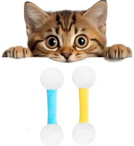 Qtip Katzenspielzeug, Qtip Katzenspielzeug, Katzenspielzeug für Indoor-Katzen, interaktive Kitty-Kick-Sticks, entworfen für Indoor-Katzen einschließlich Kauspielzeug, Katzenspielzeug mit Katzenminze Qtip Katzenspielzeug, Qtip Katzenspielzeug, Katzenspielzeug für Indoor-Katzen, interaktive Kitty-Kick-Sticks, entworfen für Indoor-Katzen einschließlich Kauspielzeug, Katzenspielzeug mit Katzenminze von Goniome