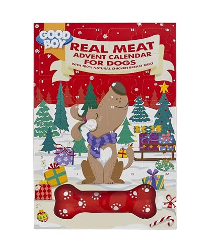 Good Boy Christmas Dog Adventskalender Fleischige Leckereien & Quietschspielzeug Good Boy Christmas Dog Adventskalender Fleischige Leckereien & Quietschspielzeug von Good Boy