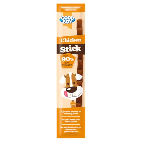 Good Boy Meaty Dog Treat Sticks Huhn, 15 g Good Boy Meaty Dog Treat Sticks Huhn, 15 g von Good Boy