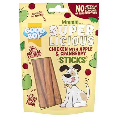 Superlicious Hühnerstäbchen mit Apfel und Cranberry von Good Boy
