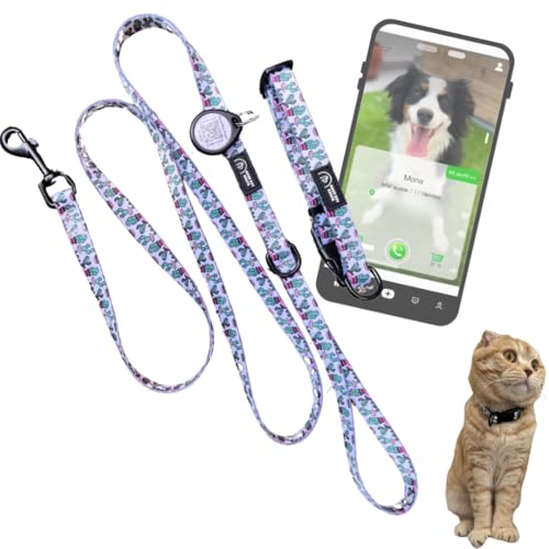 GoodBoyRoger Lokalisierbares Halsband ohne Gebühr, Hundeleine, kleine, mittelgroße Hunde, Hundehalsband, lange Leine, Tracker für Hunde GoodBoyRoger Lokalisierbares Halsband ohne Gebühr, Hundeleine, kleine, mittelgroße Hunde, Hundehalsband, lange Leine, Tracker für Hunde von GoodBoyRoger