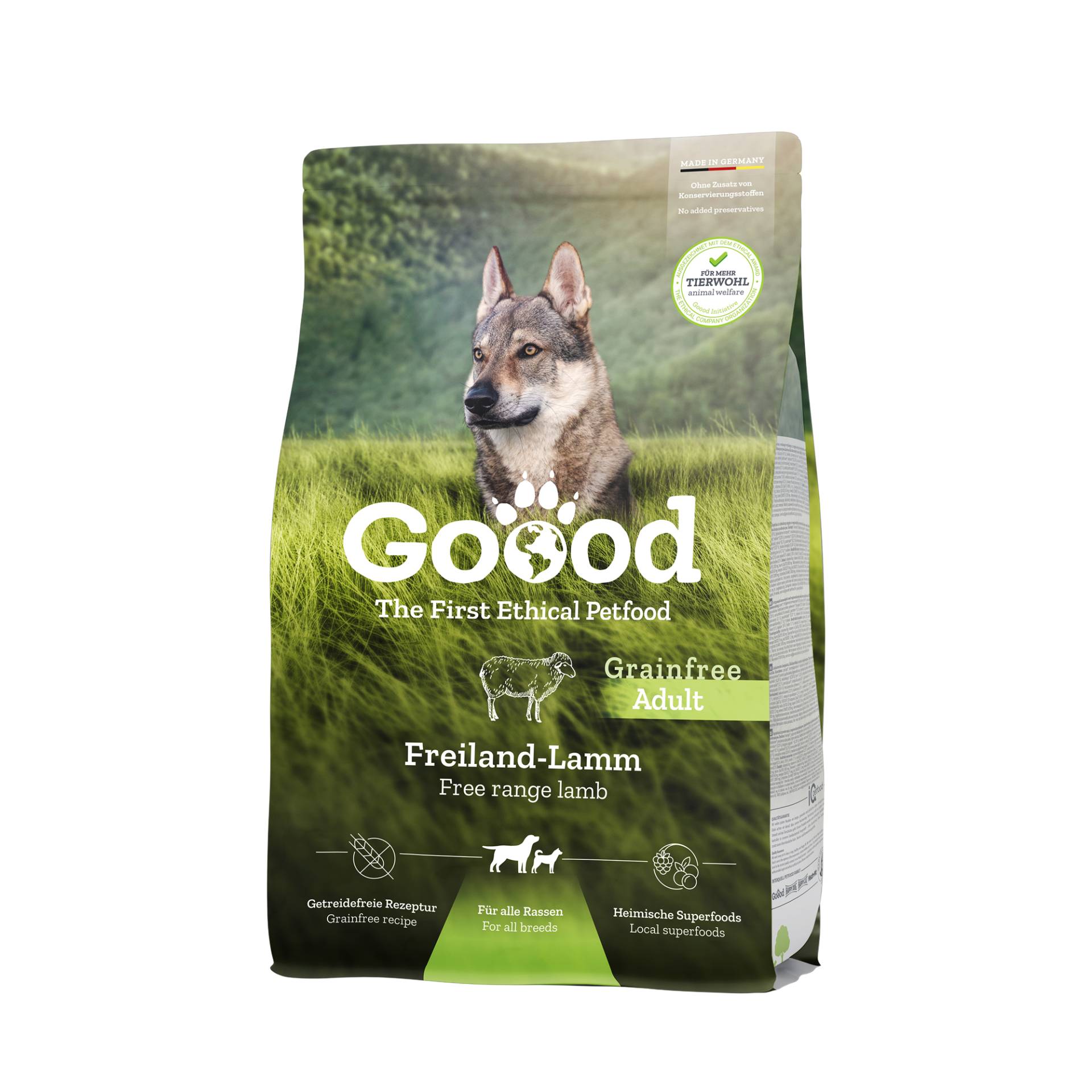GOOOD Adult - Freilandlamm - 1,8 kg von Goood