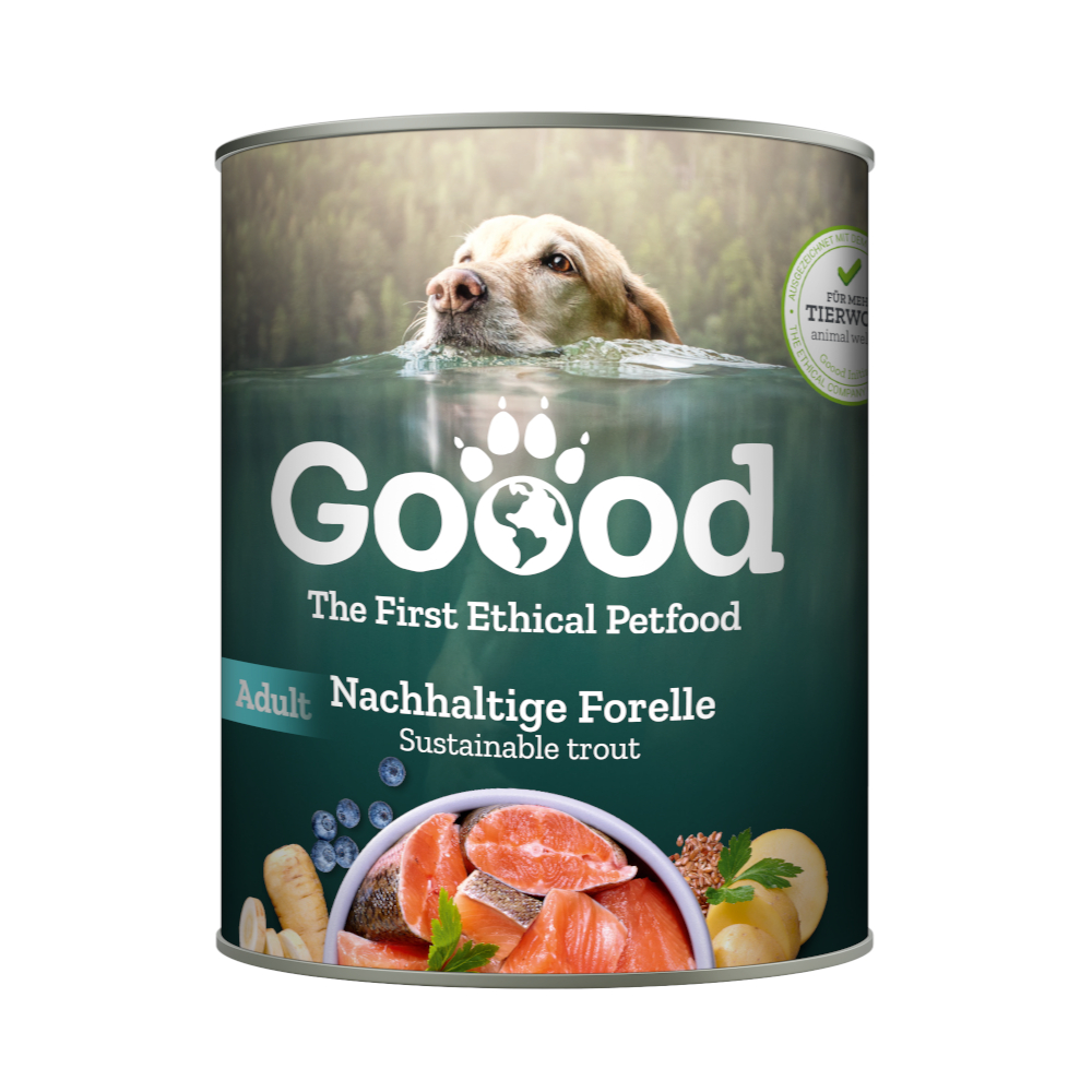 Goood Adult Dog 6 x 800 g - Nachhaltige Forelle von Goood