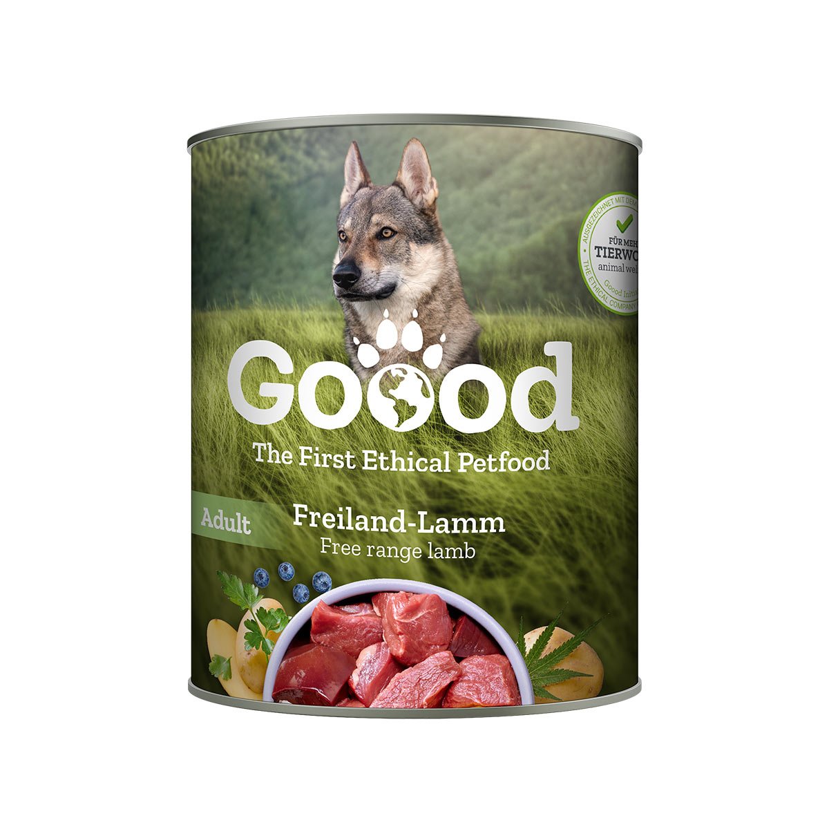 Goood Adult Freiland-Lamm 6x800g Goood Adult Freiland-Lamm 6x800g von Goood